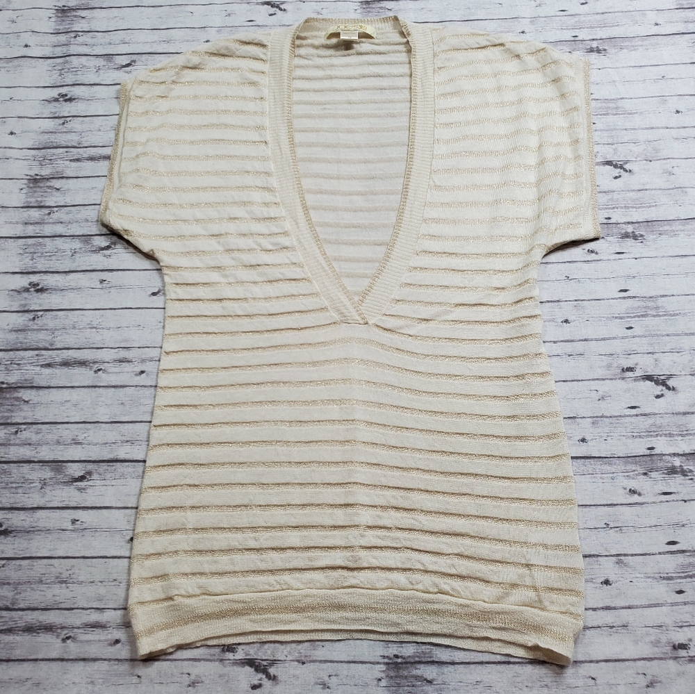 Joe's Jeans Sweater Cashmere Silk Striped